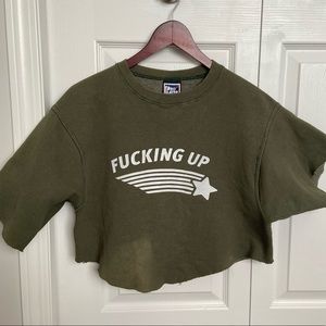 🌈 ✨Vintage 90s Pro Player Crop Sweater